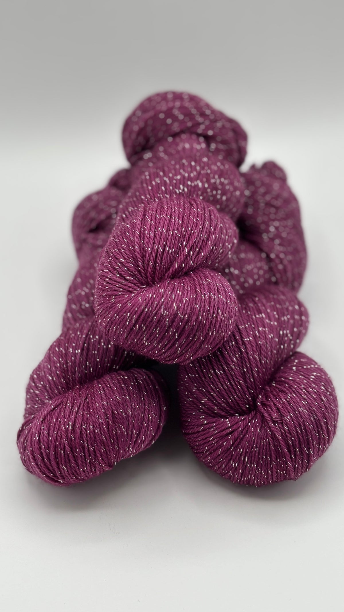 Mulberry - Merino Lurex Fingering