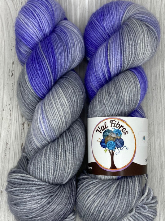 Lavender Hydrangea - Merino Fingering