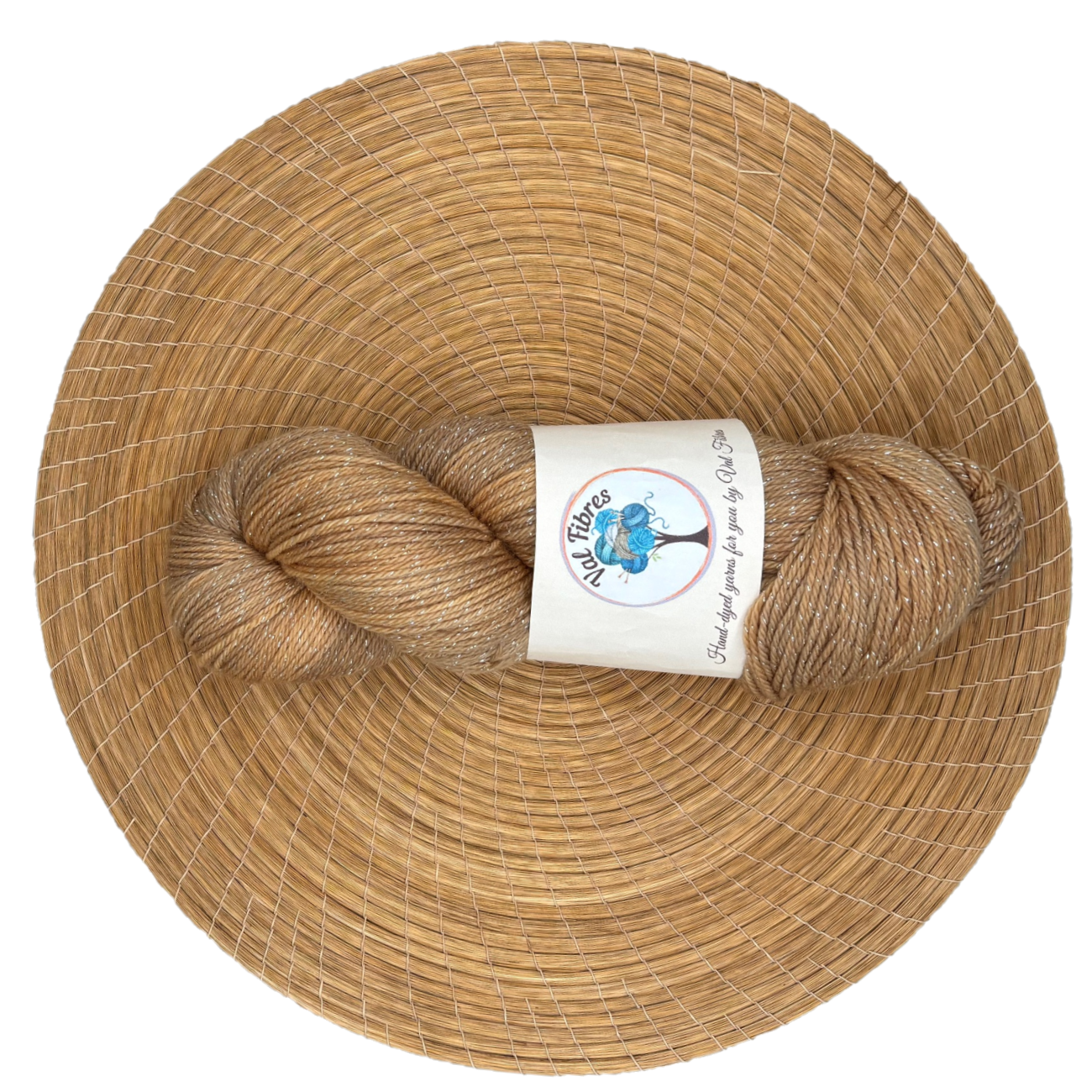 Ochre - Merino Lurex Fingering