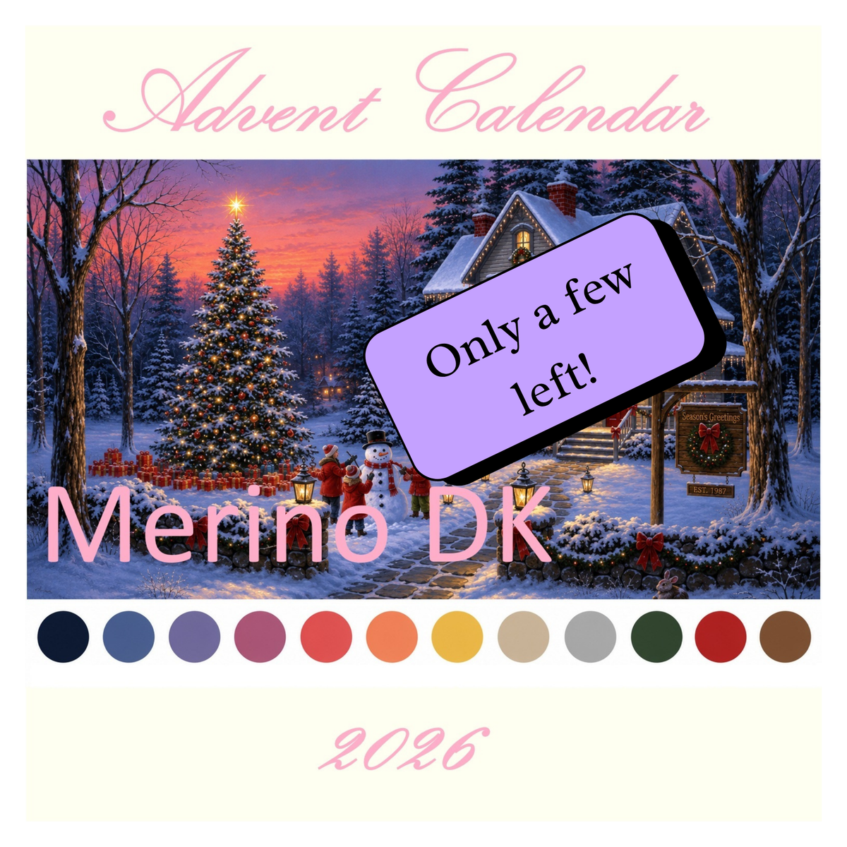 Merino DK Advent Calendar 2026