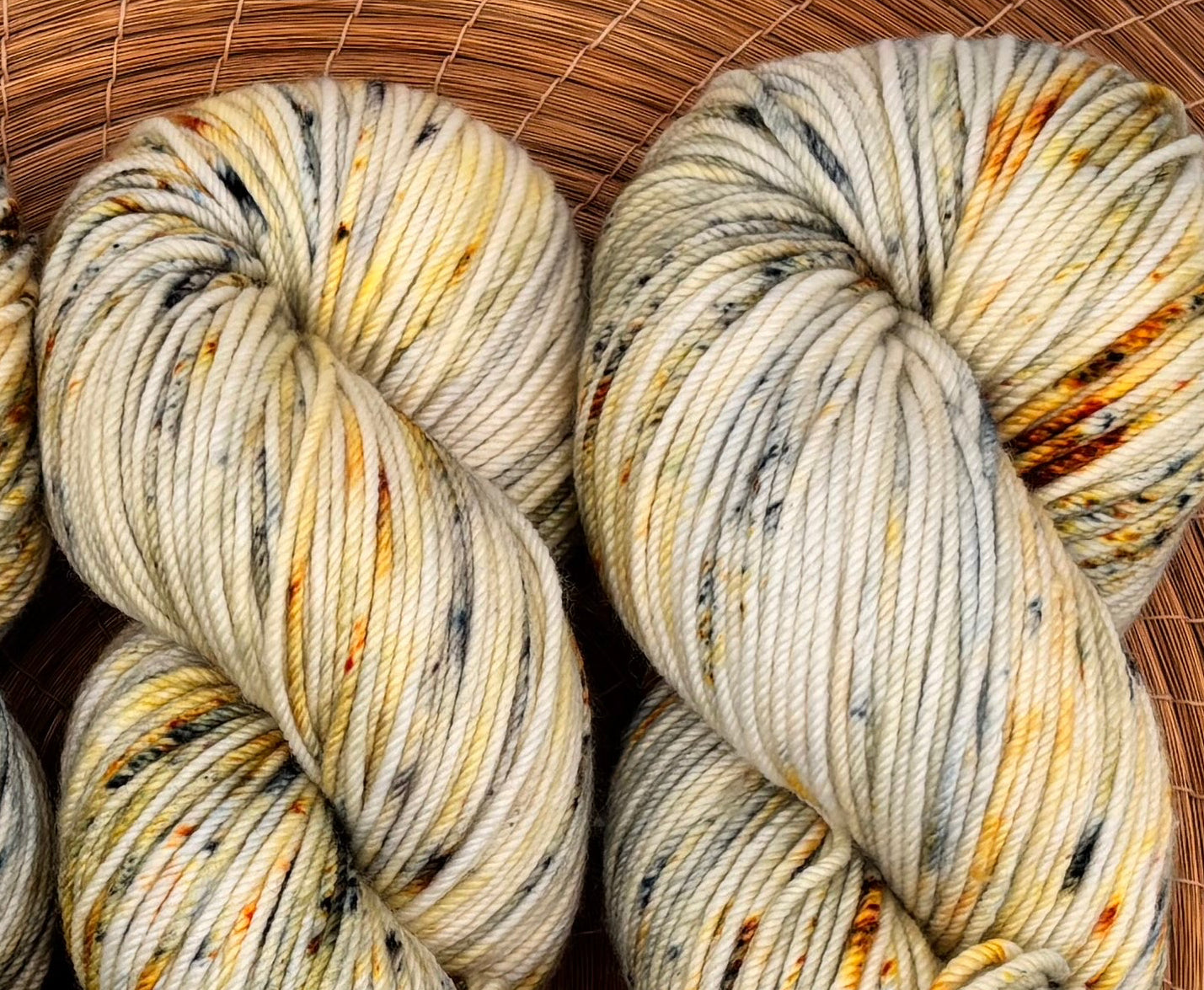 Lemon Pepper - 100% Merino Worsted