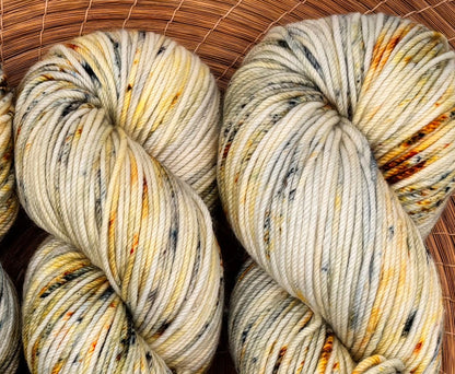 Lemon Pepper - 100% Merino Worsted