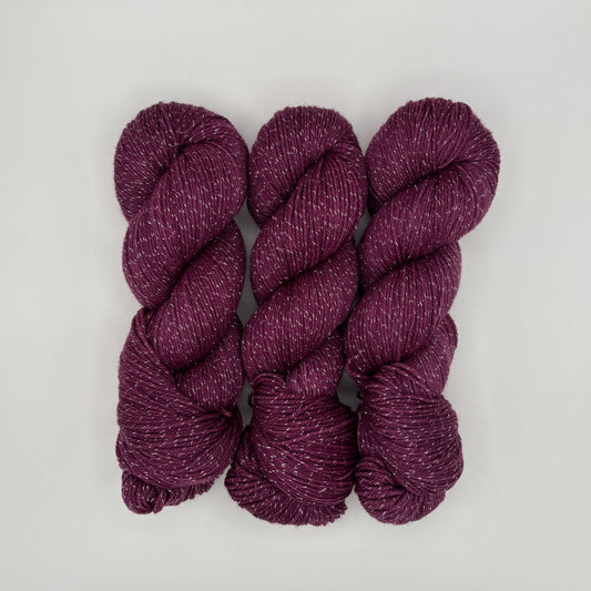 Mulberry - Merino Lurex Fingering