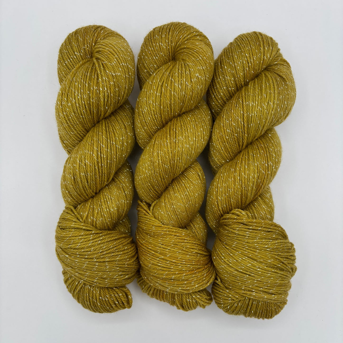 Moss - Merino Lurex Fingering