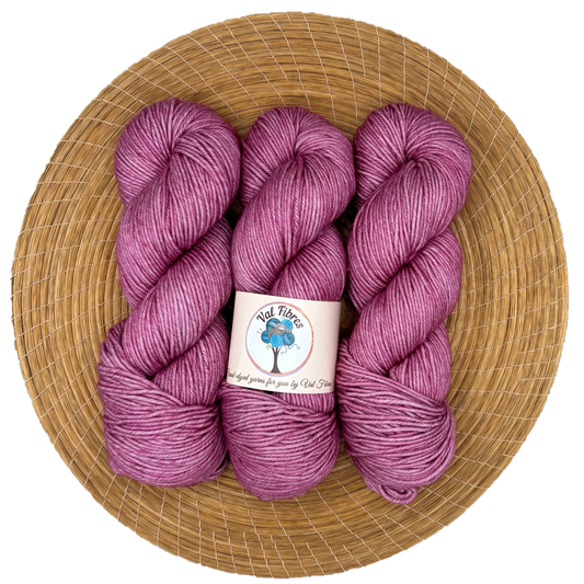 Mauve - 100% Merino Worsted