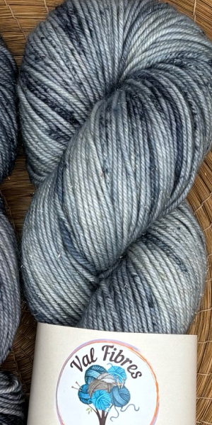 Charcoal Cloud  - Stellina - Merino Worsted