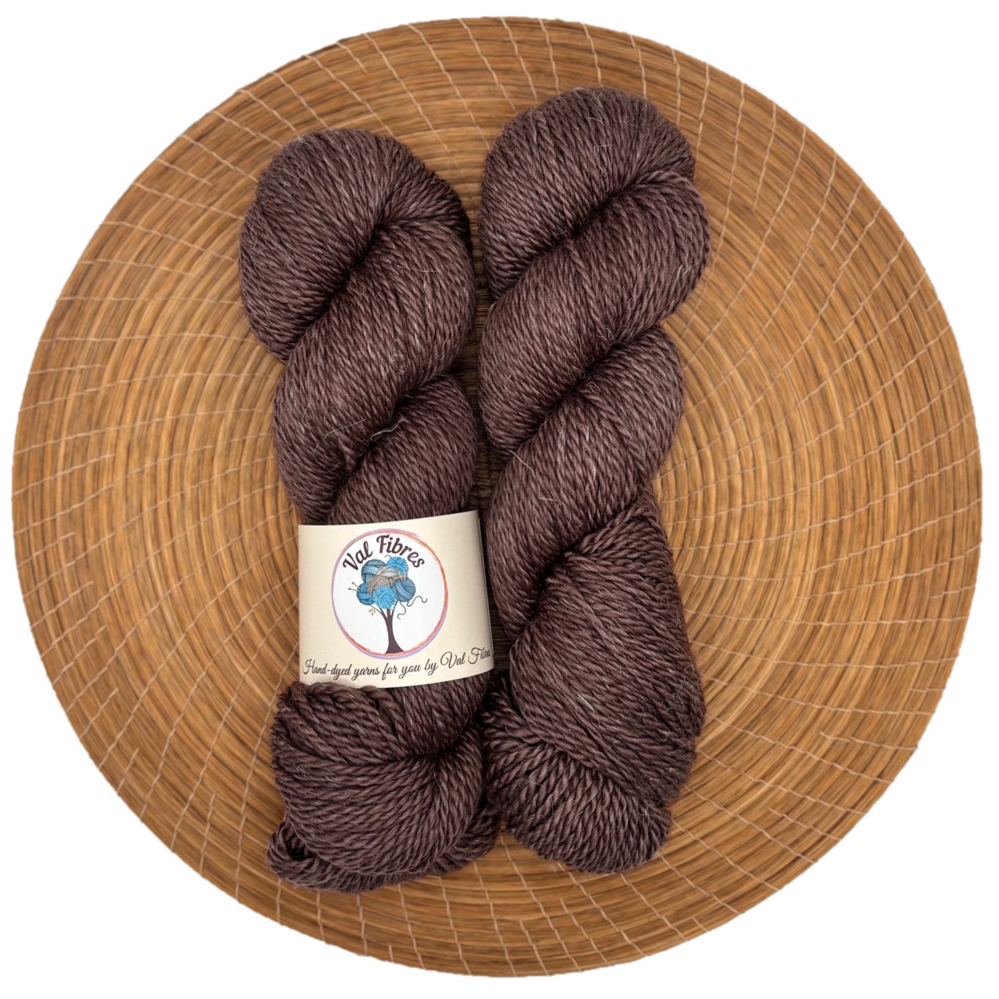 Chocolate - Merino Linen Aran