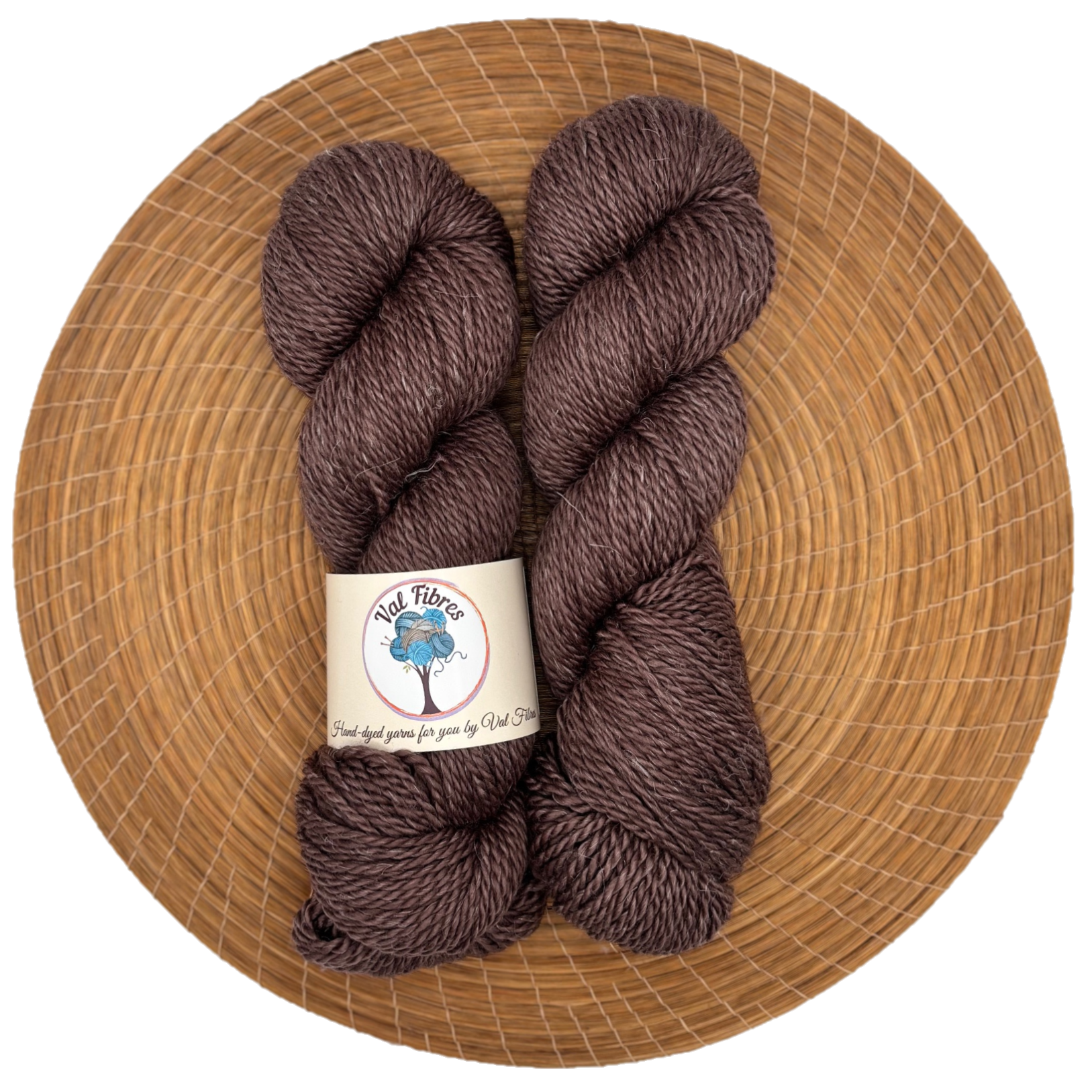 Merino Choco Chocolate - Merino Linen Aran – ValFibres